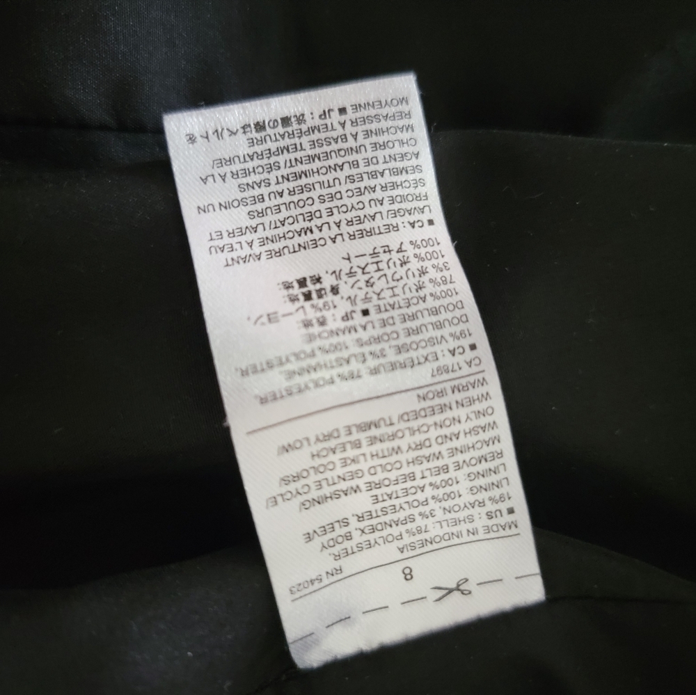 Banana Republic Jacket Sz 8 - Picture 8 of 9